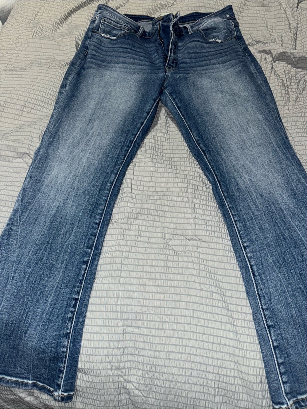 BKE Payton Light Blue Mid-Rise Jeans